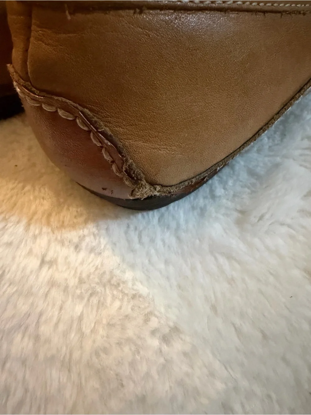 Franco Fortini Brown Leather Slip-On Loafers